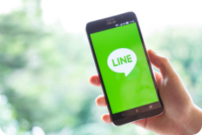 LINEでも相談可能です